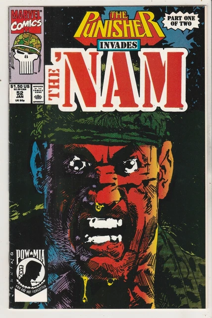 THE PUNISHER INVADES THE 'NAM #52 Marvel Comic Book   VF
