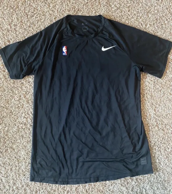Nike Hypercool Compression Shirt NBA Team Issued Black Pro Shirt Large Tall Rare