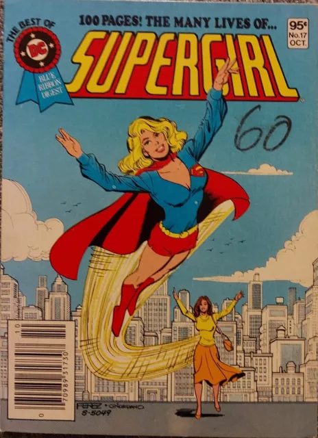 Supergirl Best of DC Blue Ribbon Comics Diges #1 7 1981 Very Nice NO RESERVE