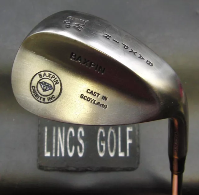Baxpin 60° Lob Wedge Regular Steel Shaft Black Grip Baxpin 60° Lob Wedge Regular Steel Shaft Black Grip