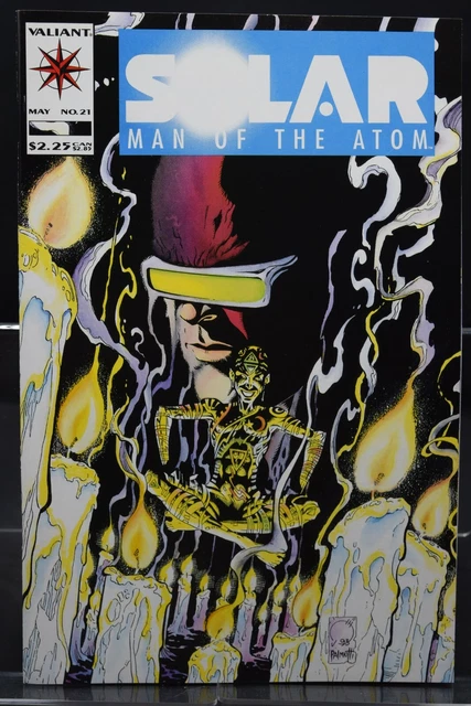 Valiant Comics Solar man of the Atom #21 (1993) Bagged and Boarded