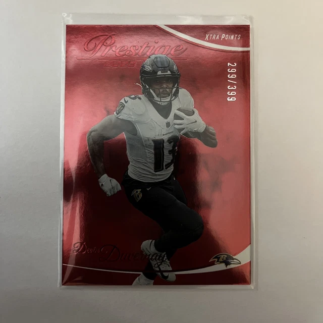 2023 PANINI PRESTIGE Xtra Points Premium Rouge /399 Devin Duvernay 20