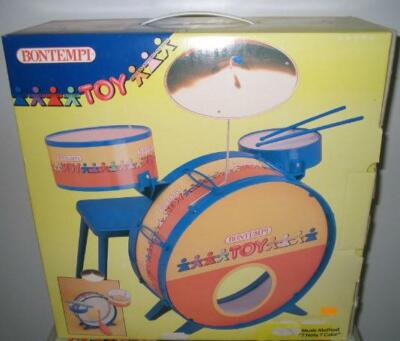 SGABELLO BONTEMPI ANNI '90 Bontempi BATTERIA TOY JD 4150 4 PEZZI 
