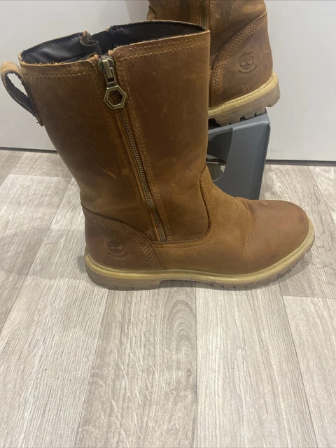 TIMBERLAND 8247A NELLIE Pull On Ladies Nubuck Boots Size 7Uk 49.99 PicClick UK