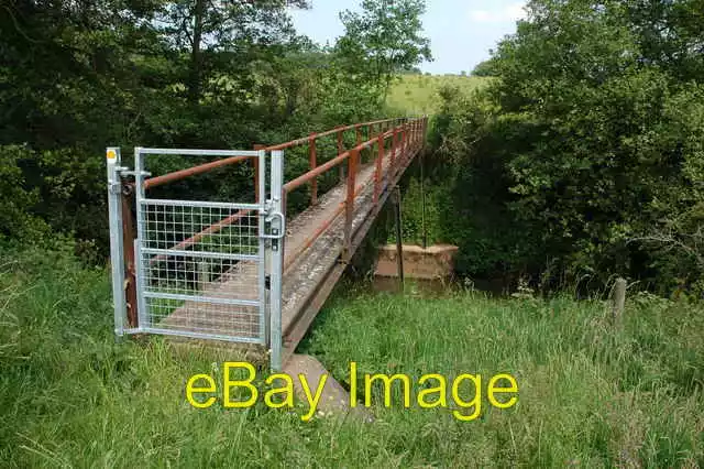 Photo 6x4 Footbridge over the River Rea This footbridge is to the east of c2007