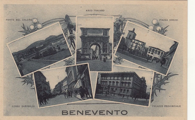 23-25391 - Benevento - Saluti Da 5 Immagini Non Viaggiata