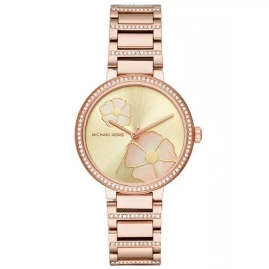 Michael Kors MK3836 Courtney Rose Gold Tone Ladies Watch