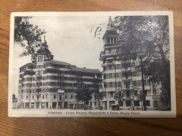 Cartolina Torino Corso Regina Margherita E Corso Regio Parco. Viaggiata 1931