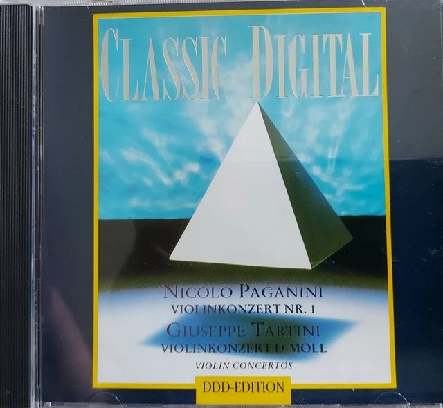 Nicolo Paganini / Giuseppe Tartini - Violin Concertos - CD