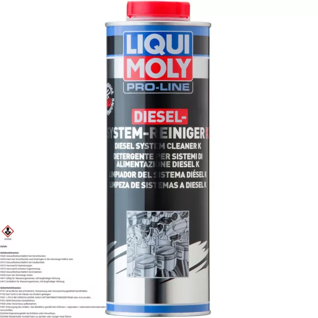 1L Liqui Moly Pro-Line Diesel System Reiniger Kraftstoffsystem Zusatz Additiv