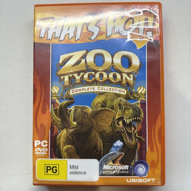 Zoo Tycoon Complete Collection PC NEW Sealed UK Version