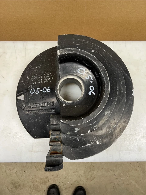 Greenlee PVC Coated Conduit Bending Shoe 1/2”- 1 1/4” P/n 00573