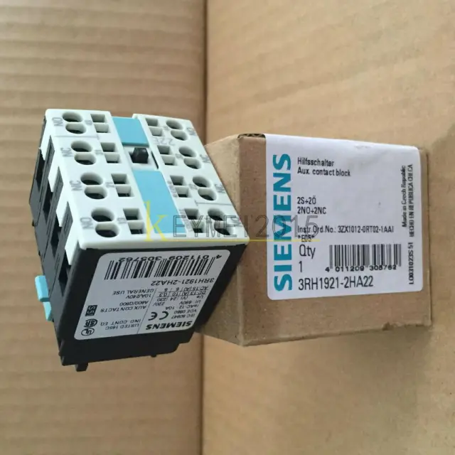 1PC New Siemens 3RH1921-2HA22 Auxiliary Switch Block