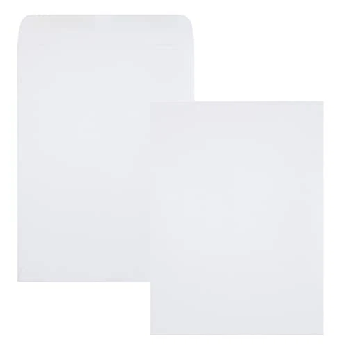 Quality Park Catalog Envelopes Gummed Executive Gray 9 x 12 250 per Box 41487