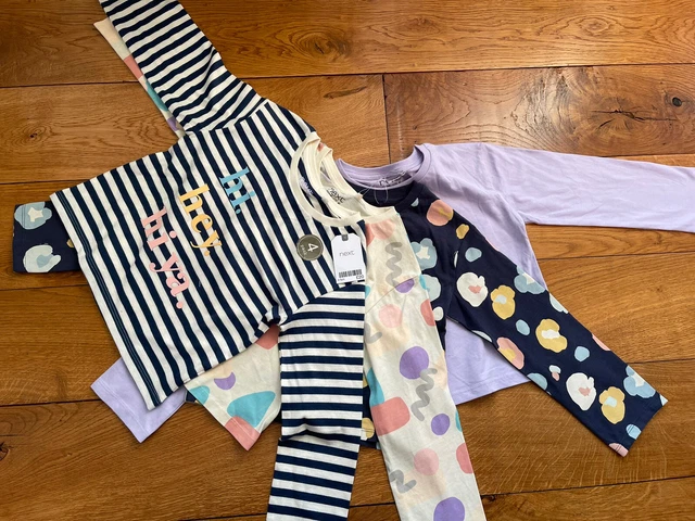 Nuovissimo con etichette vestiti confezione da 4 top per ragazze Next età 4-5 anni