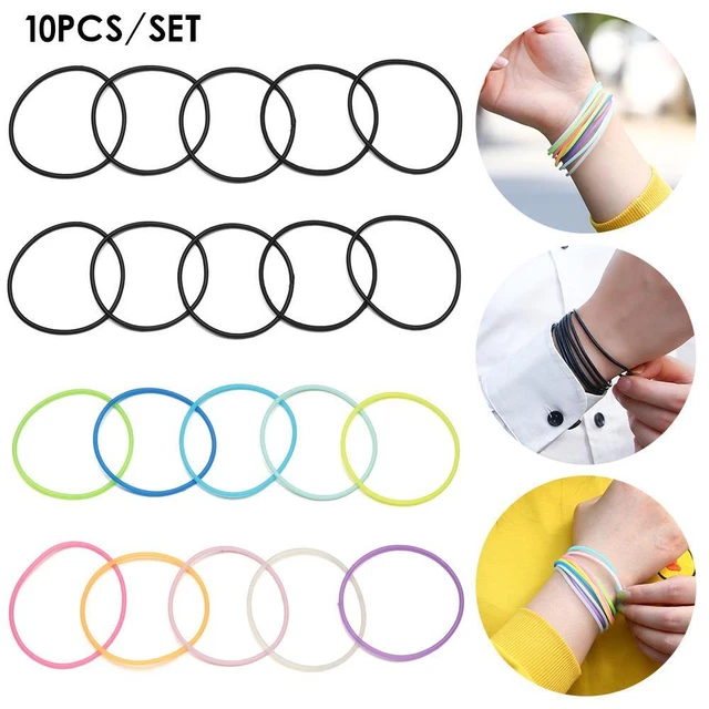 Bracelet mince en silicone Bracelet multicolore Bracelets Silicone Bracelets