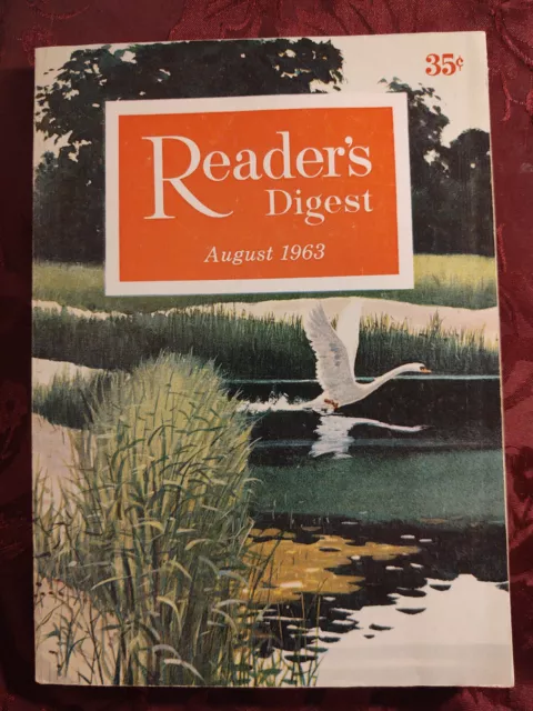 Readers Digest August 1963 Cigarettes Erle Stanley Gardner Jean Auguste Renoir