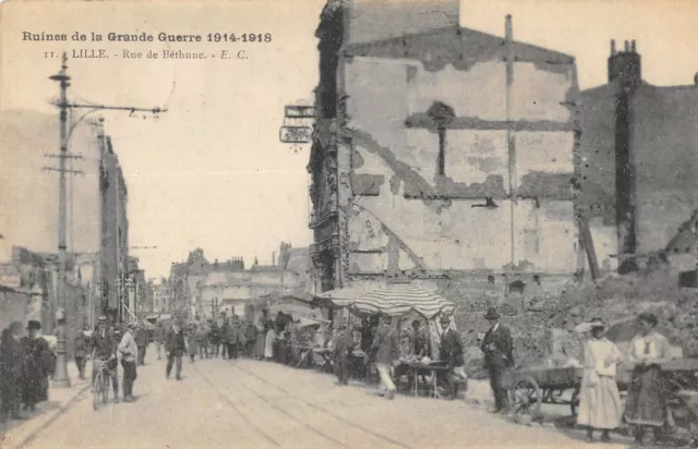 Cpa 59 Lille La Rue De Bethune