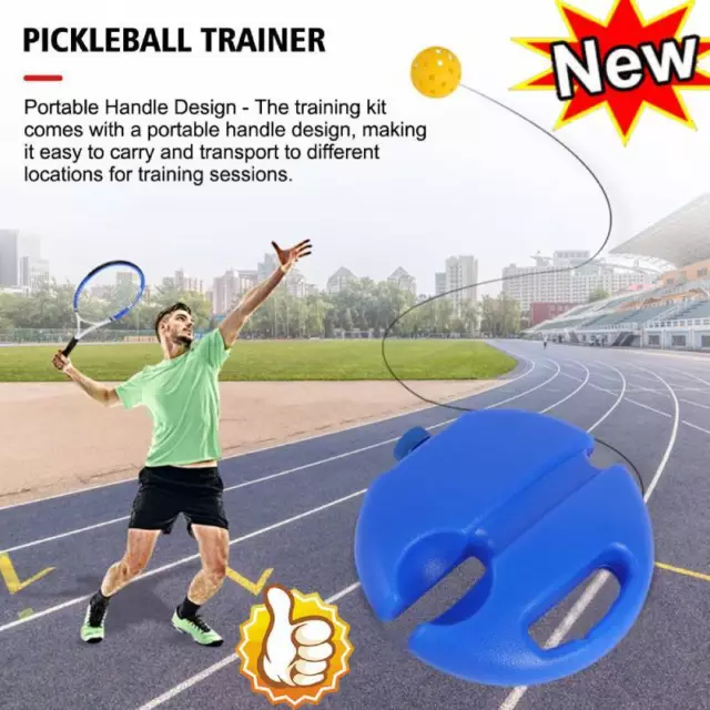 Pickleball Trainer 40 Holes Pickleball Ball Baseboard Pickleball Training -2024.