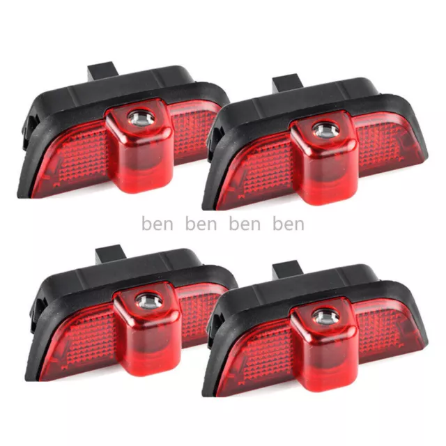4x LED Door Light Laser Step Courtesy Ghost Shadow Projector For Mercedes Benz C
