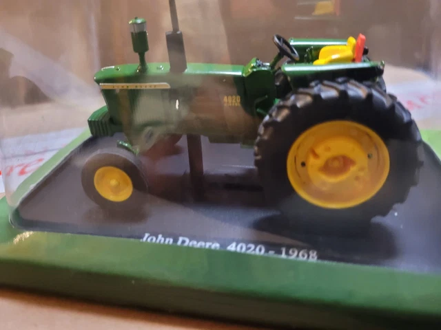 LG2102 UH HACHETTE Tracteur Monde Agricole 06 1/43 1:43 John Deere 4020 USA 1968