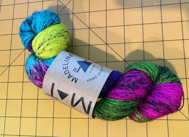 MadelineTosh TML + Copper Sock Yarn - Pinata Pop, 420 yds, 1 skein - New