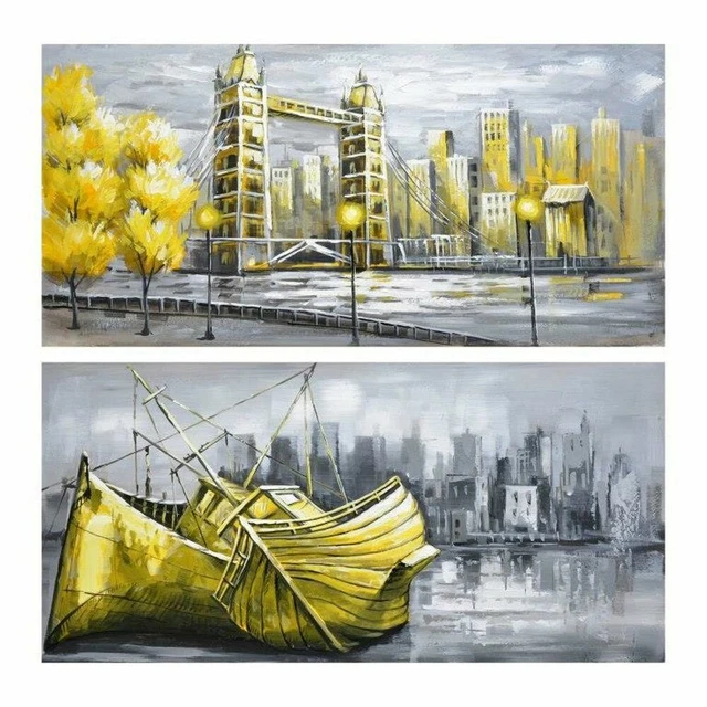 Cadre DKD Home Decor (120 x 3 x 60 cm) (2 pcs)