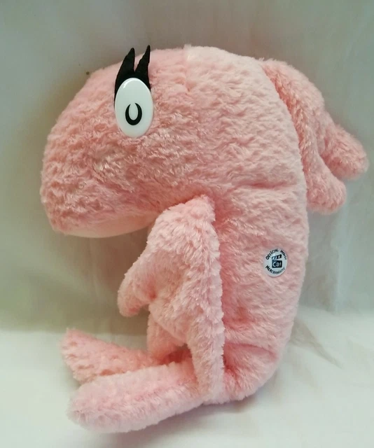 Kohls Cares Plush Seuss Cat in the Hat Pink Fish Official Movie Stuffed Animal