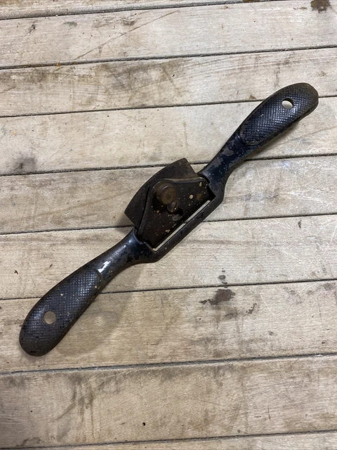 Vintage Stanley No 51 Plane Block Logo Drawknife Spokeshave Tool