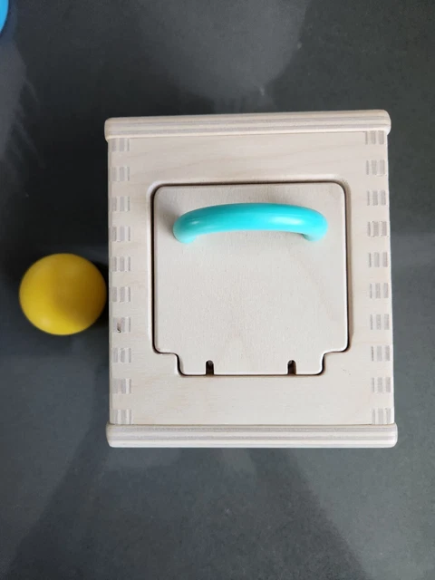 Lovevery Hide & Find Drop Box Baby Toy Used