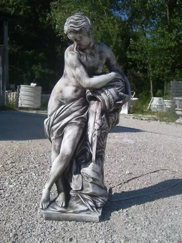 Statua Scultura Della Venere Al Bagno Per Arredo Giardino In Marmo Pietra