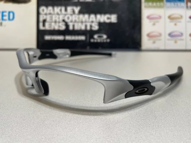 Oakley 03-866 Flak Jacket 1.0. Metallic Pink Sunglasses Frame Only No Rubber
