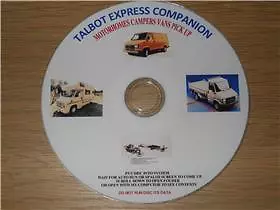 Talbot Express Citroen C25 Peugeot J5 Fiat Workshop Manual Information Cd