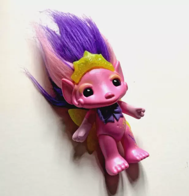 Large WISHKA fairy godmother ZELF, troll toy magic trolls super kawaii cute big