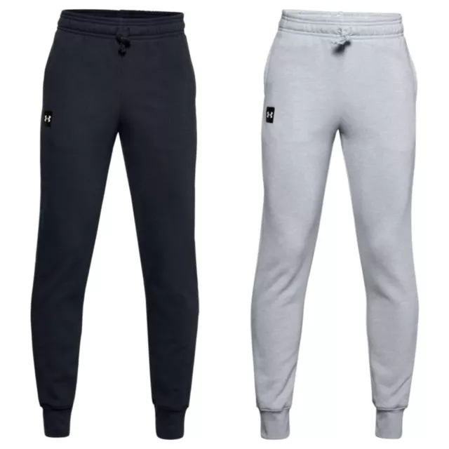 Tute da pista Under Armour Junior Rival Pile Jogger Ragazzi Bambini Pezzi Biancheria Bassoi