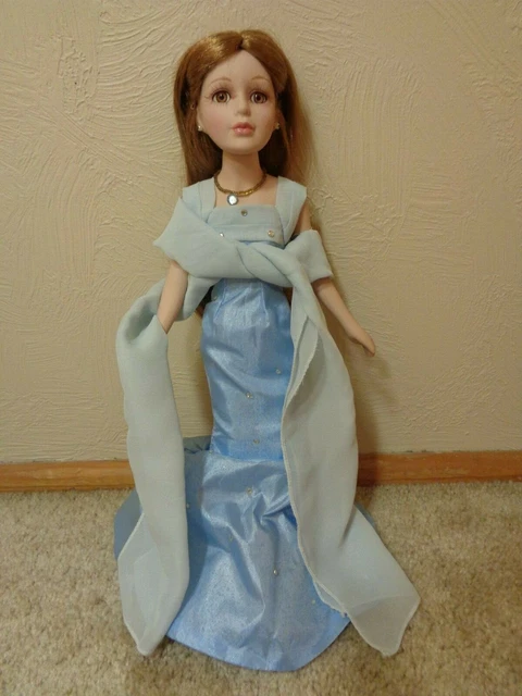 NIB - Heritage Signature Collection Birthstone Doll "MARCH" Aquamarine