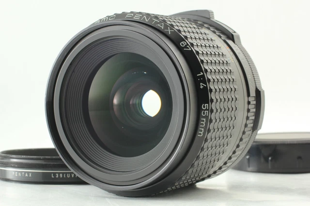[ près De Mint ] PENTAX Smc 67 55mm f4 Dernier Modèle Objectif Grand Angle 6x7