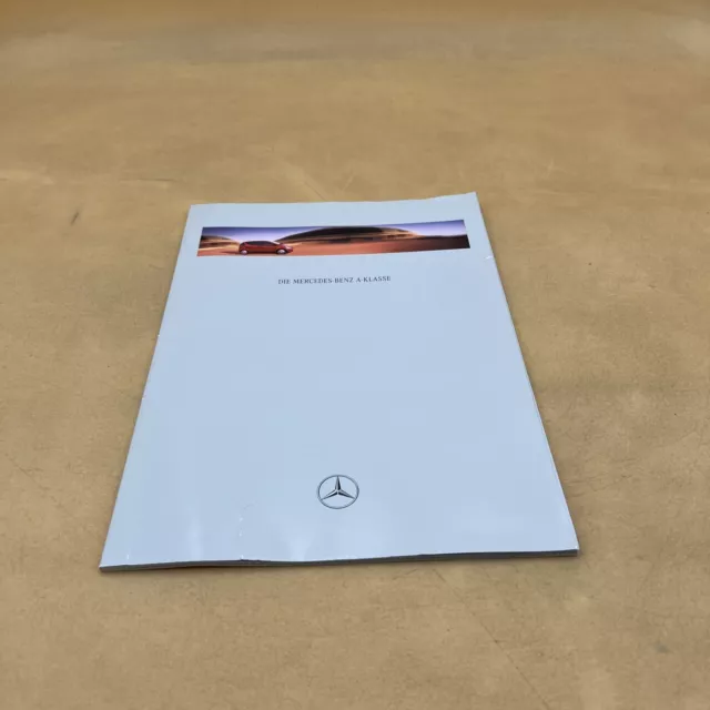 2000 Mercedes Benz Die A-Klasse Sales Brochure Catalog German Text