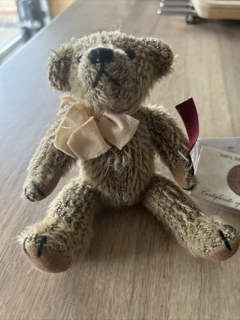 RUSS LIMITED EDITION Belamy Teddy Bear 100 Mohair Collection