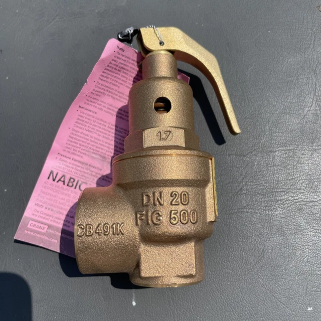 Nabic Fig 500 - DN 20 Valvola di sicurezza
