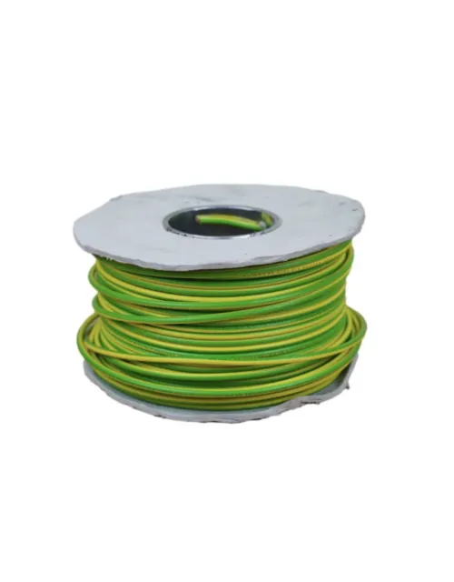 7 Metres 10mm sq Earth Cable Yellow Green 6491X 10mm Singles Bonding Earthing