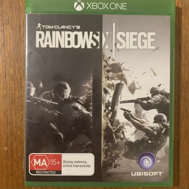 Tom Clancys Rainbow Six Siege Microsoft Xbox One PAL Game Shooter VGC
