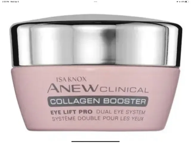 Avon Isa Knox Anew Clinical Collagen Booster Eye Lift Pro Dual Eye System - New