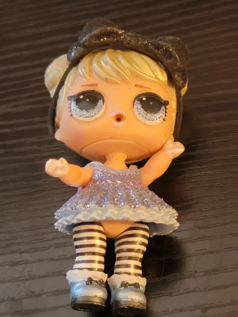 GLITTER CURIOUS QT LOL Surprise Glam Glitter Series Doll With Bow And Ball 2