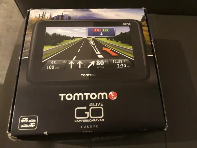 TomTom Go Europa Camper und Caravan Navigationssysteme OVP