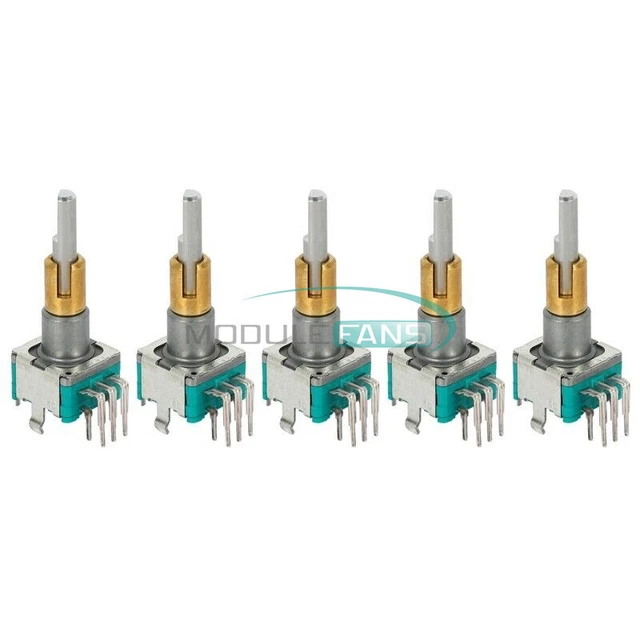 5PCS EC11EBB24C03 Encoder A Doppio Asse Con Interruttore 30 - Foto 10