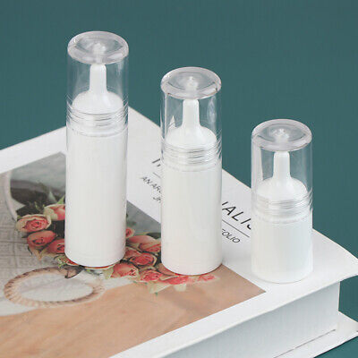 Botella de plástico recargable aceite gotero líquido caja para el cuidado de la piel frasco crema cosméticos^KP