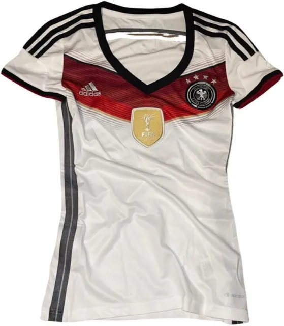 Adidas Deutschland DFB Damen Fußball Trikot Sport Germany Heimtrikot 2XS NEU