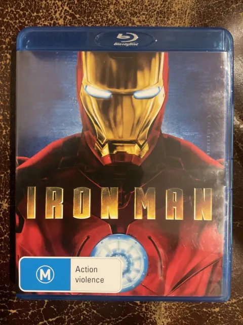 Blu-Ray　$4.00　Marvel　PicClick　Studios　AU　IRON　MAN