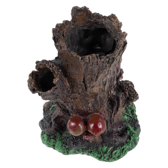 Aquarium Landscape Tree Stump Fish Cideaway Hideout Cave for Fish Tank
